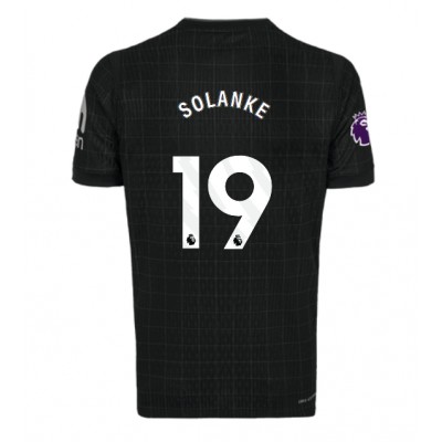 Tottenham Hotspur Dominic Solanke #19 Replika Bortatröja 2025-26 Kortärmad Tottenham Hotspur Dominic Solanke #19 Replika Bortatröja 2025-26 Kortärmad